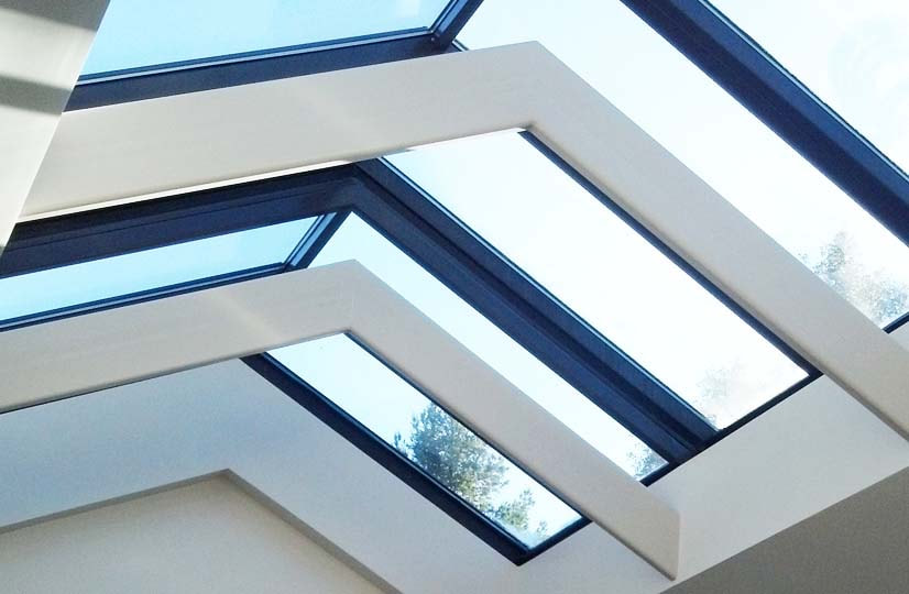 this is a photo of skylight windows in raleigh north carolina